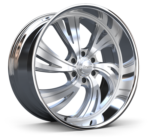 22" Dropstars 658BS 22x11 6x135 Wheel 40mm For Ford Lincoln Truck Rim