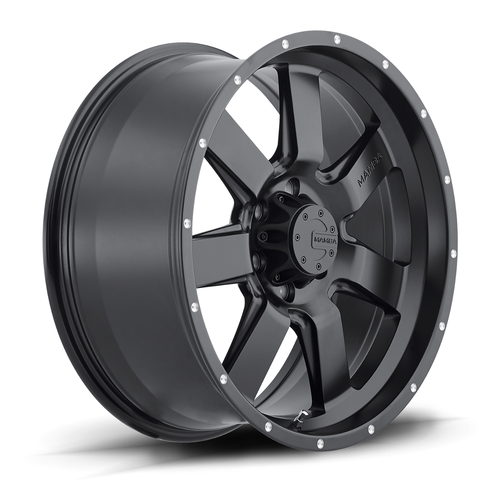 20" Mamba 586B M14 20X9 Matte Black 6x135 Wheel 30mm Rim