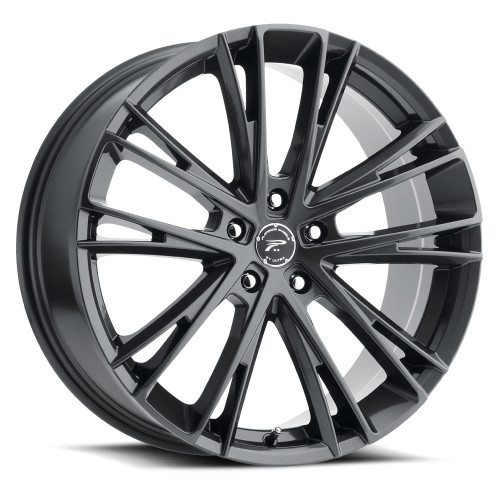 18" Platinum 458GN Prophecy 18X8 5x4.5 Gloss Gun Metal w/ Clear-Coat Wheel 40mm