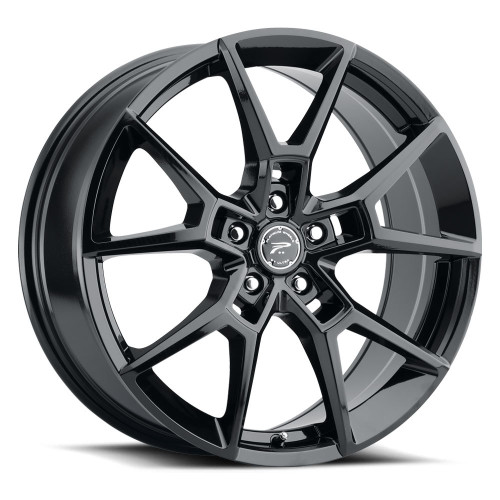 17" Platinum 462BK Matrix 17X8 5x100 Gloss Black with Clear-Coat Wheel 35mm Rim