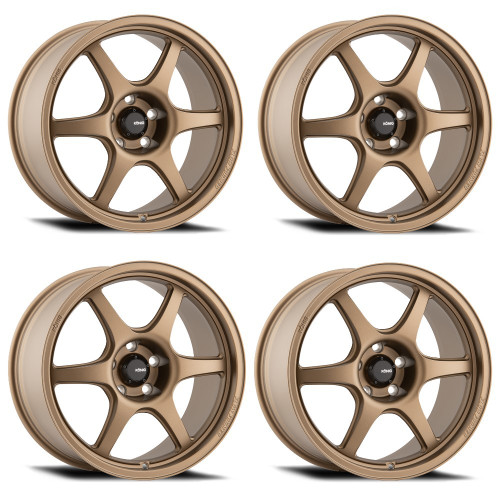Set 4 18" Konig 106BZ Hexaform  18x8.5 Wheels 5x112 +43mm
