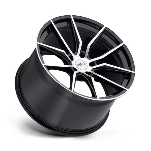 Cray Spider 20x12 5x120 Gloss Black W/ Mirror Cut Face Wheel 20" 52mm Rim