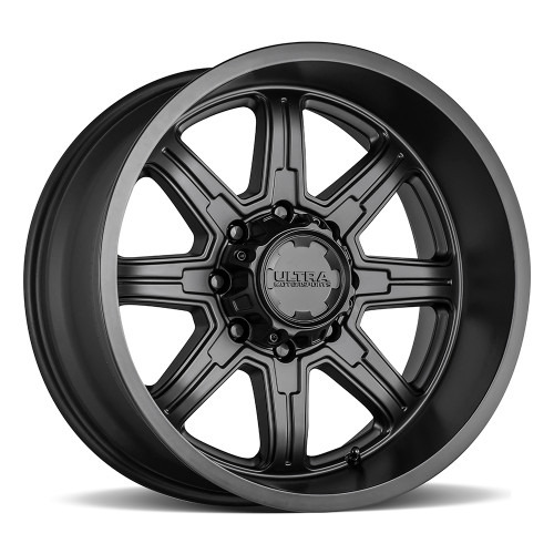 15" Ultra 229SB Menace 15x8 5x4.5 5x5 Satin Black Satin Clear-Coat Wheel -19mm 15" Ultra 229SB Menace 15x8 5x4.5 5x5 Satin Black Satin Clear-Coat Wheel -19mm