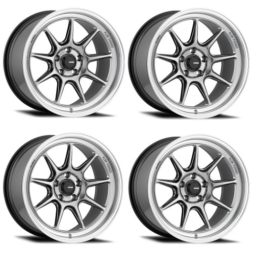 Set 4 17" Konig 105M Countergram  17x9 Wheels 5x120 +32mm