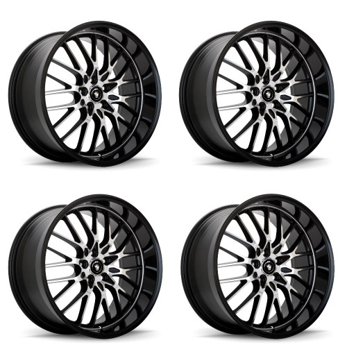 Set 4 16" Konig 16MB Lace  16x7 Wheels 4x100 4x108 +40mm