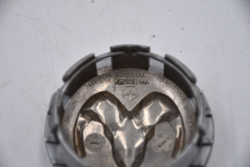 Dodge Ram Hyper Silver Center Cap Hub Cap 52110398AA (HS) 2.5" OEM Factory Challenger Ram 1500 Dakota Durango Journey