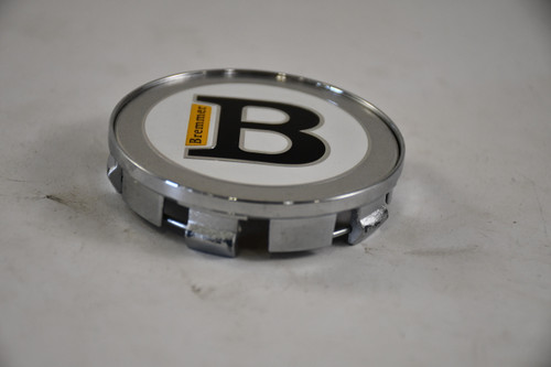 Bremmer Gray / white/ Black and Yellow logo Center Cap Hub Cap BR4-2-CAP 2.645"