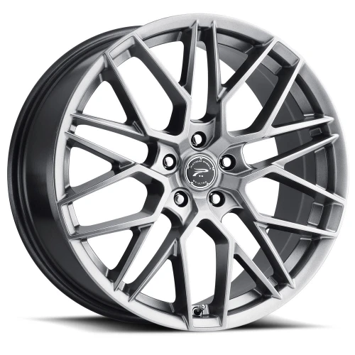 Set 4 17" Platinum 459G Retribution  17x8 Wheels 5x112 +40mm