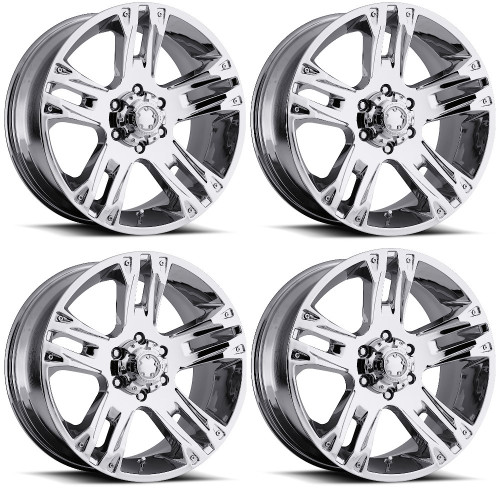 Set 4 17" Ultra 235C Maverick  17x8 Wheels 6x5.50 +10mm