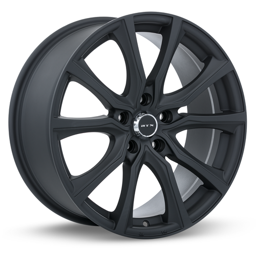 18" RTX Contour Matte Black Wheel 18x8 5x4.5 42mm Truck Suv Rim