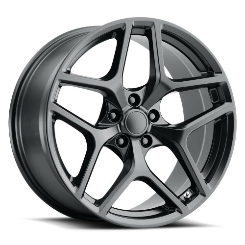 Set 4 20" Voxx Replica CM28Z Gloss Black Wheels 20x9 5x120 27mm Rims