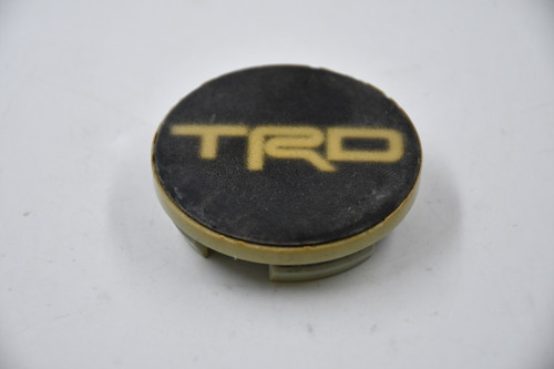 TRD Wheels Silver w/ Black & Gold Inset Wheel Center Cap Hub Cap H060 2.375"