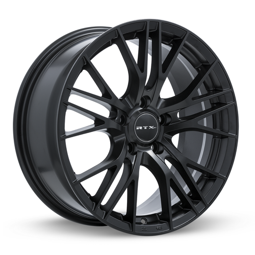18" RTX Vertex Satin Black Wheel 18x8 5x120 35mm Rim