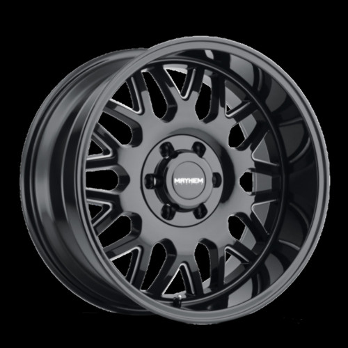 20" Mayhem Tripwire 20x10 Black Milled 8x180 Wheel -19mm Rim