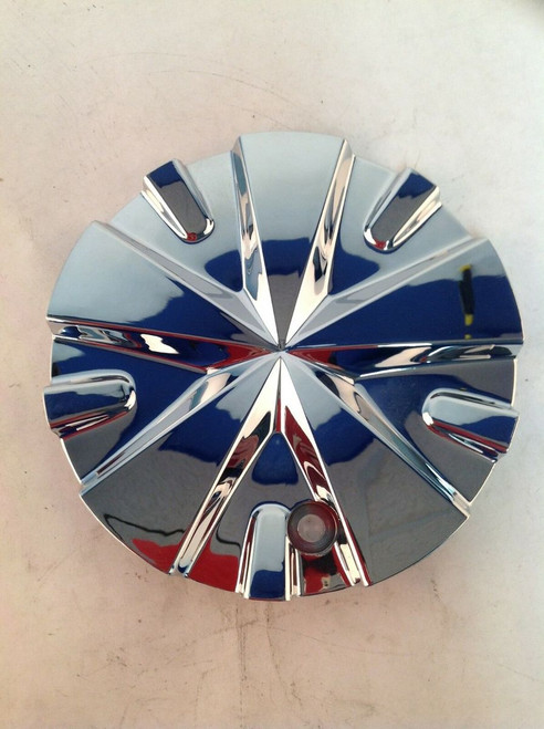 Polo T812 Strategy 812 18"  Wheel Center Hub Cap Chrome NC-0012 6.125" POL2