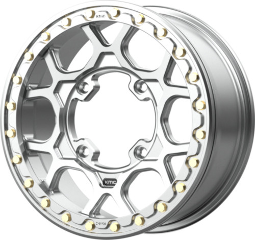 Set 4 KMC Powersports Ks433 Mesa Beadlock Forgedx6 4x156 Machine Wheels" 38