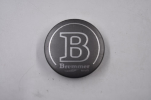 Bremmer Kraft Gray w/ Silver Logo Wheel Center Cap Hub Cap BR11-TT69 2.75" Snap In