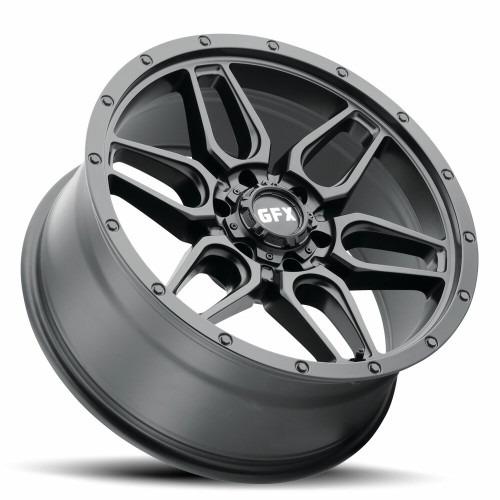 18" Voxx G-FX TR-18 Matte Black Wheel 18x9 6x5.5 0mm Rim