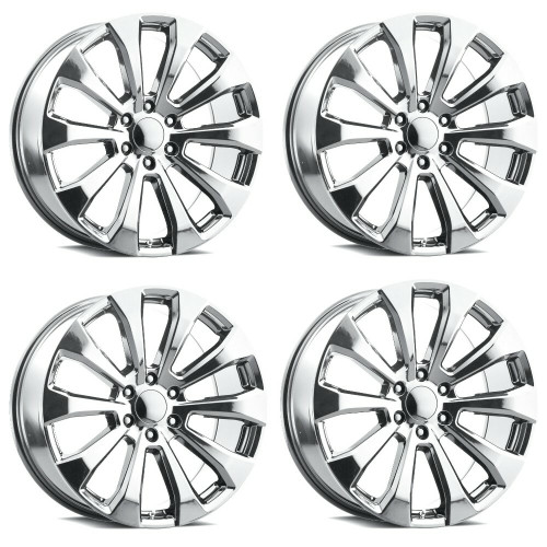 Set 4 22" Voxx Replica High Country Polished Wheels 22x9 6x5.5 28mm Rims