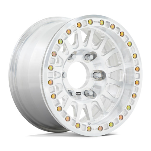 KMC KM445 Impact Forged Beadlock 17x9 5x5.5 Raw Machined Wheel 17" -12mm Rim