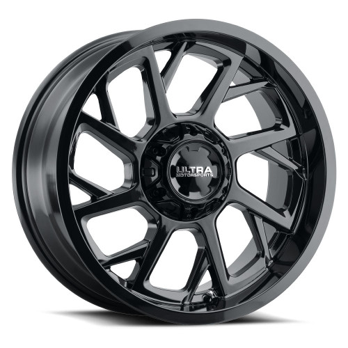 Set 4 20" Ultra 120BK Patriot  20x9 Wheels 5x5.00 5x5.50 -12mm