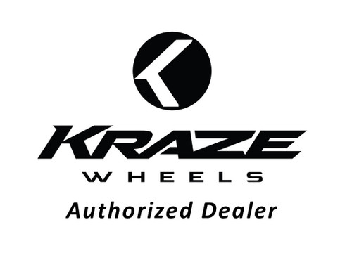 22" Kraze Rogue 22x8.5 Black Machined 5x112 5x4.5 Wheel 40mm Performance Rim