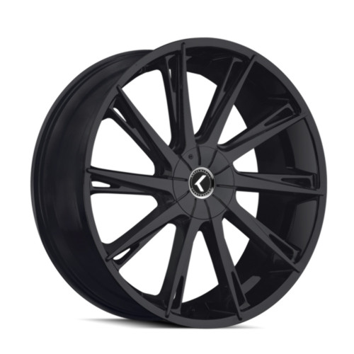 26" Kraze Swagg 26x10 Satin Black 6x135 6x5.5 Wheel 30mm For Ford Lincoln Rim