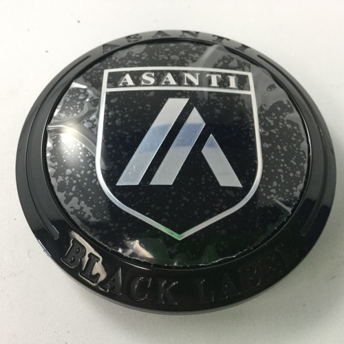 Asanti Black Label ABLCAP1-GB Gloss Black Center Cap T128K81-H9 Snap In 6 Lug