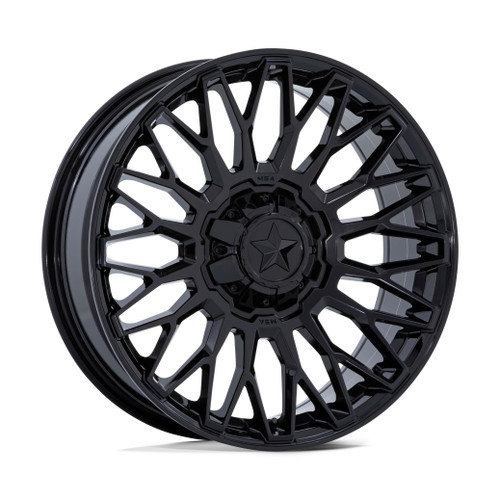 MSA Offroad Wheels M50 Clubber 14x7 4x137 4x156 Gloss Black Wheel 14" 10mm Rim