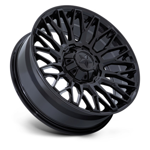 MSA Offroad Wheels M50 Clubber 14x7 4x137 4x156 Gloss Black Wheel 14" 10mm Rim