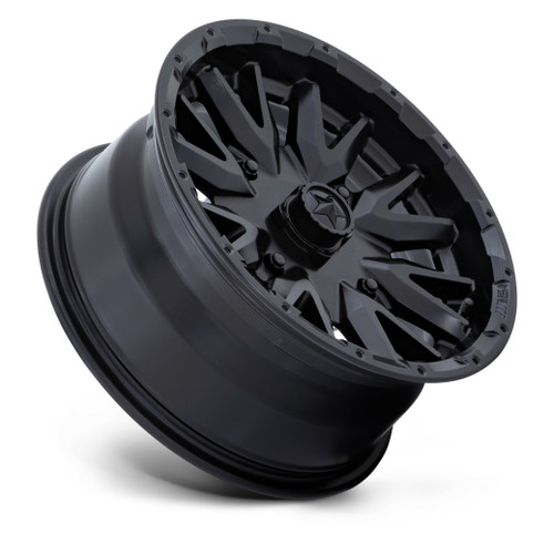 MSA Offroad Wheels M49 Creed 15x7 4x137 Matte Black Wheel 15" 10mm Rim