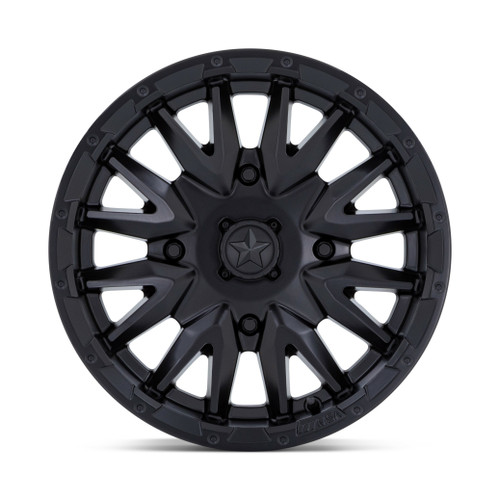 MSA Offroad Wheels M49 Creed 15x7 4x156 Matte Black Wheel 15" 10mm Rim