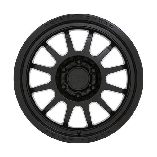 Black Rhino Rapid 20x8.5 6x5.5 Matte Black Wheel 20" 0mm Rim