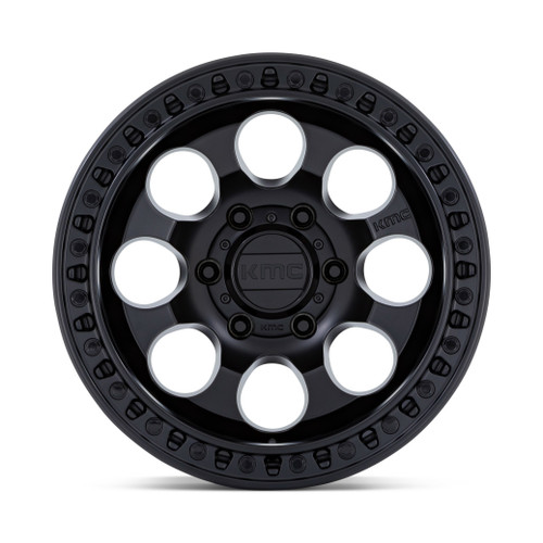 KMC KM550 Riot Sbl 18x9 6x4.5 Satin Black Wheel 18" 18mm Rim