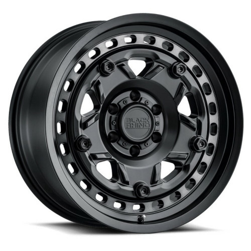 Black Rhino Grange 20x9 8x180 Matte Black W  Machined Tint Ring Wheel 20" 6mm