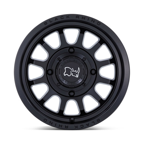 Black Rhino Powersports Rapid Utv 15x7 4x110 Matte Black Wheel 15" 10mm Rim