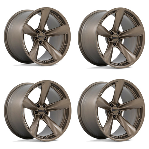 Set 4 20" American Racing TTF Wheels 20x11 5x120 43mm Matte Bronze Rims