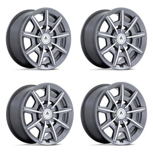 Set 4 Asanti Black ABL41 Esquire 20x10.5 5x112 5x4.5 Anthracite Wheels 20" 40mm