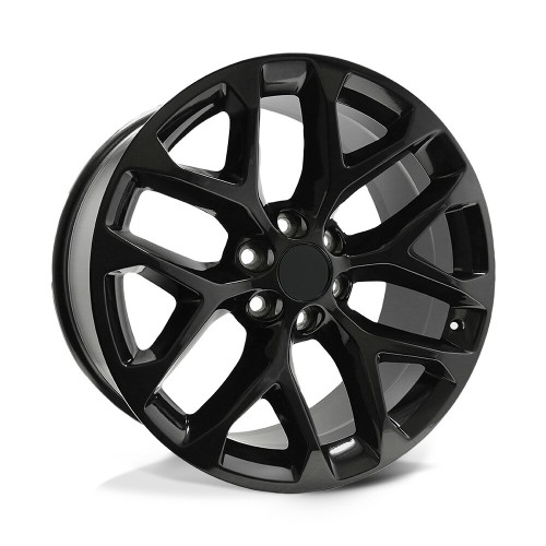 Set 4 Performance Replicas PR177 20x9 6x5.5 Gloss Black Wheels 20" 24mm Rims