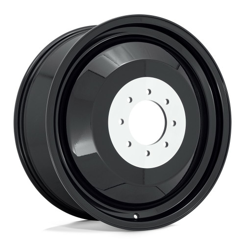 Fuel 1PC D500 Dualie Inner 24x8.25 8x6.5 Gloss Black Wheel 24" 118mm Rim