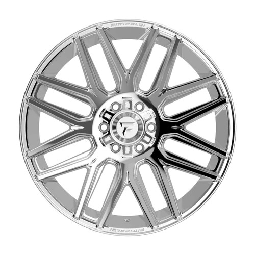 22" Fittipaldi Wheel FA14MC 22x10 Mirror Coat 8x6.5 -19mm For Chevy GMC Ram Ford