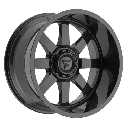 20" Fittipaldi Wheel FA16B 20x9 Gloss Black 8x170 12mm For Ford F250 F350 Rim