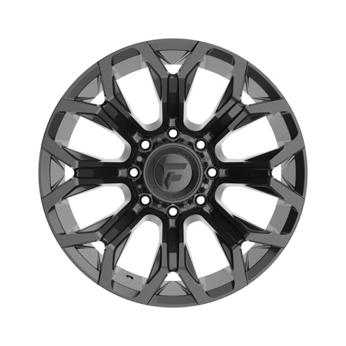 20" Fittipaldi Wheel FA21B 20x10 Gloss Black 5x5 5x5.5 -19mm For Jeep Dodge Ram