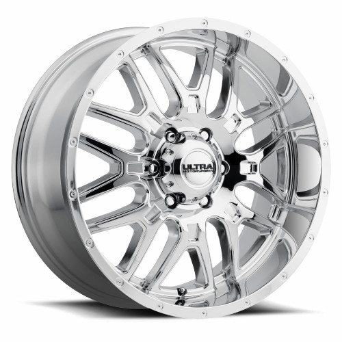 18" Ultra 203C Hunter 18x9 6x5.5 Chrome Plated Wheel 18mm For Chevy GMC Cadillac