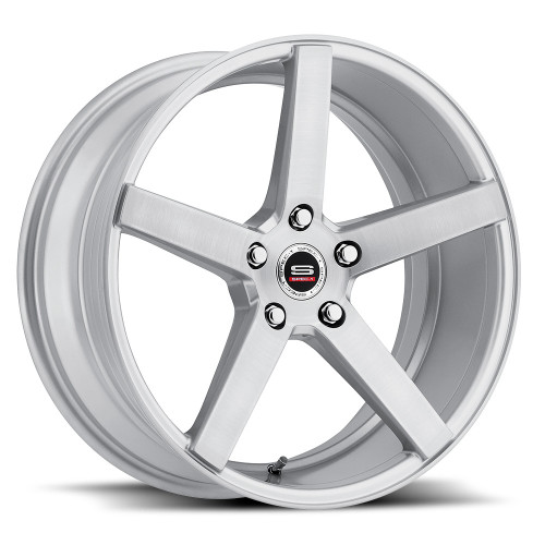 20" Spec-1 SP-36 Silver Brushed Wheel 20x8.5 5x4.5 38mm Truck Suv Rim