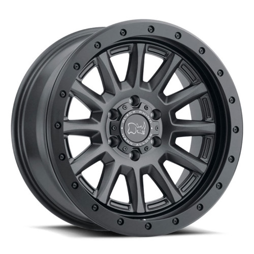 Black Rhino Dugger 20x9 5x5.0 Gun Black Wheel 20" -18mm For Jeeep Wrangler Rim