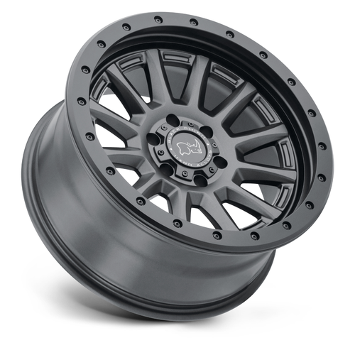 Black Rhino Dugger 20x9 5x5.0 Gun Black Wheel 20" -18mm For Jeeep Wrangler Rim