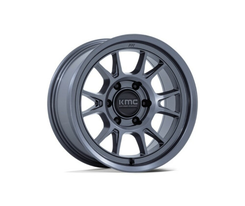 Set 4 KMC KM729 Range 17x8.5 6x135 Matte Anthracite Wheels 17" 0mm Rims