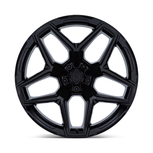 20" Fuel Flux 20x9 6x135 1mm Gloss Black Wheel For Ford Lincoln Truck SUV Rim
