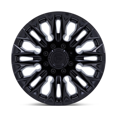 20" Fuel D804 Flame 20x9 8x180 20mm Blackout Wheel For Chevy GMC Truck Rim